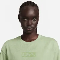 Nike Sportswear женская Max90 футболка цвет зеленый