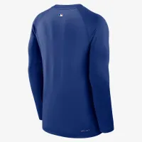 New York Mets Authentic Collection Game Time чоловічі Nike Dri-FIT MLB Pullover Crew блакитний