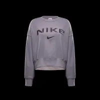 Nike Sportswear Phoenix Fleece жіноча Over-оверсайз Crew-Neck Logo світшот колір сірий