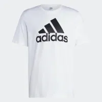 Футболка adidas Essentials Single Jersey Big Logo IC9349 - Біла