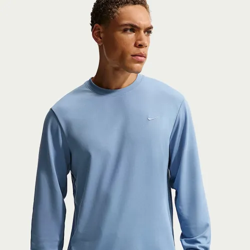 Nike Primary мужские Dri-FIT Long-Sleeve Versatile Top синий