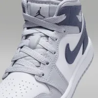 Nike Jordan 1 Mid Little дитячі Кросівки колір білий