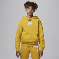 Nike Jordan Flight Fleece Big дитячі Pullover Толстовка з капюшоном Yellow