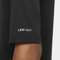 Nike Swim Scribble Big дитячі (для хлопчиків) Short-Sleeve Hydroguard колір чорний