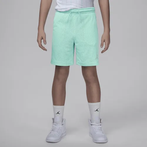 Nike Jordan Dri-FIT MJ Flight MVP Big детские Mesh шорты цвет зеленый