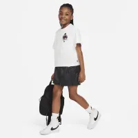 Sky колір коричневий x Nike SB Big дитячі (Girls') Skate футболка колір білий