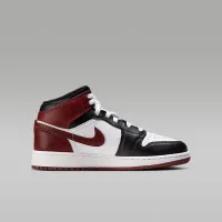 Nike Air Jordan 1 Mid SE Big дитячі Кросівки колір білий