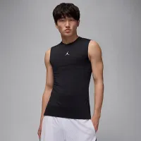 Nike Jordan Sport мужские Dri-FIT Sleeveless Base Layer Tank цвет черный