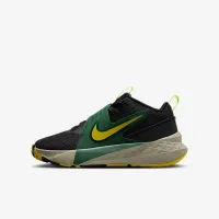 Nike Team Hustle D 12 Big дитячі баскетбольні Кросівки колір чорний
