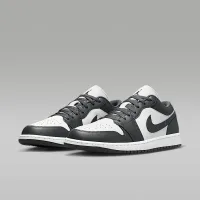 Nike Air Jordan 1 Low мужские Кроссовки цвет серый