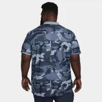 Nike Dri-FIT Victory+ чоловічі Camo для гольфу Polo блакитний