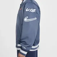USA Dugout чоловічі Nike Breaking Satin Куртка блакитний