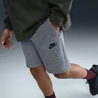 Nike Sportswear Tech Fleece Big детские (для мальчиков) шорты цвет серый