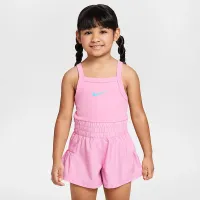 Nike Dri-FIT Sunny Swoosh Little дитячі Runsie Romper Pink