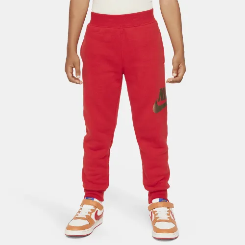 Nike Little дитячі Metallic Pants колір червоний