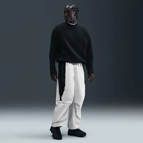 Nike Tech мужские Dri-FIT Woven Color-Block оверсайз Pants цвет серый