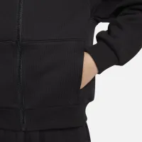Nike Sportswear Club Fleece Toddler Full-Zip Толстовка с капюшоном цвет черный