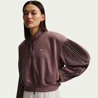 Nike Sportswear женская Pleated Sleeve Куртка цвет фиолетовый