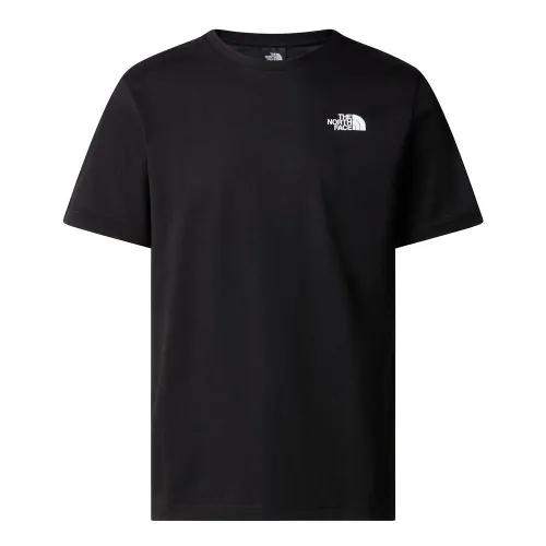 Футболка The North Face колір червонийbox 0A87NPYQI1 - Чорна