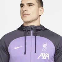 Liverpool FC Strike Third чоловічі Nike Dri-FIT Soccer Hooded Track Куртка колір фіолетовий