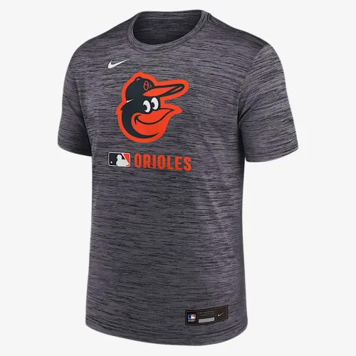 Baltimore Orioles Authentic Collection Velocity чоловічі Nike Dri-FIT MLB футболка колір чорний