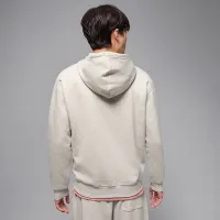 Nike Jordan Brooklyn Fleece мужские Full-zip Толстовка с капюшоном цвет серый