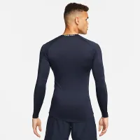 Nike Pro мужские Dri-FIT Tight Long-Sleeve Fitness Top синий