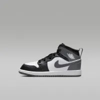 Nike Jordan 1 Mid Little дитячі Кросівки колір чорний