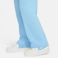 Nike Sportswear Club Fleece Big детские (Girls') Wide-Leg Pants синий