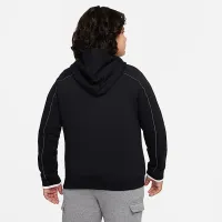 Nike Sportswear Big дитячі (для хлопчиків) Full-Zip Толстовка з капюшоном (Extended Size) колір чорний