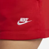 Nike Sportswear Club Fleece женская Mid-Rise шорты цвет красный