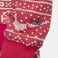 Nike Sportswear Club Fleece чоловічі Crew-Neck Holiday світшот колір червоний