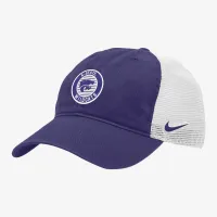 Kansas State Heritage86 Nike College Trucker Hat цвет фиолетовый