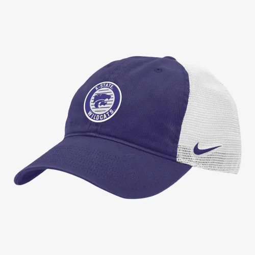 Kansas State Heritage86 Nike College Trucker Hat колір фіолетовий