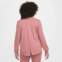 Nike (M) One женская Reversible French Terry Pullover Top (Maternity) Pink