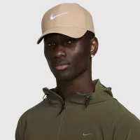 Nike Dri-FIT Club Structuколір червоний Swoosh Cap колір коричневий