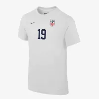 Crystal Dunn USWNT Big дитячі Nike Soccer футболка колір білий
