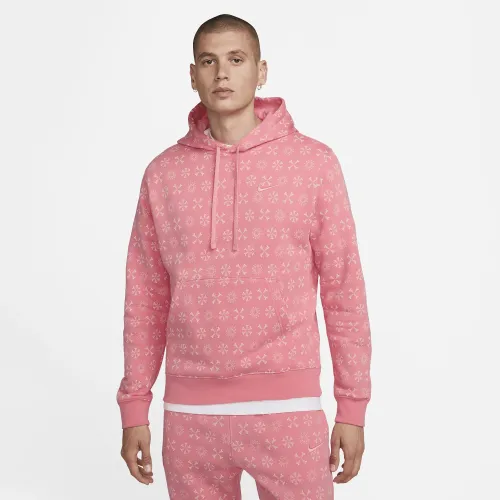 Nike Sportswear Club Fleece чоловічі Monogram Толстовка з капюшоном Pink