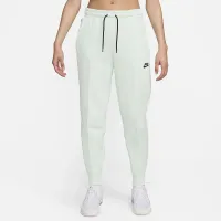 Nike Sportswear Tech Fleece женская Mid-Rise Joggers цвет зеленый