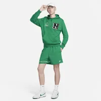 Nike Club Fleece мужские Flow шорты цвет зеленый