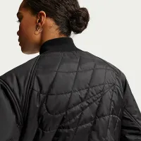 Nike Sportswear жіноча Loose Quilted Куртка колір чорний