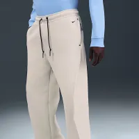 Nike Tech мужские Fleece Loose-Fit Open Hem Pants цвет серый