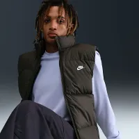 Nike Sportswear Club мужские Therma-FIT Puffer Vest цвет зеленый