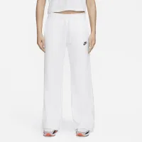 Nike Sportswear Club Fleece женская Mid-Rise Wide-Leg Sweatpants цвет белый