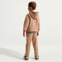 Nike Sportswear Club Fleece Pullover Little Kids Толстовка с капюшоном цвет коричневый