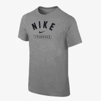 Nike Lacrosse Big детские (для мальчиков) футболка цвет серый