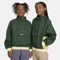 Nike Big детские (для мальчиков) Repel Long-Sleeve 1/2-Zip Куртка цвет зеленый