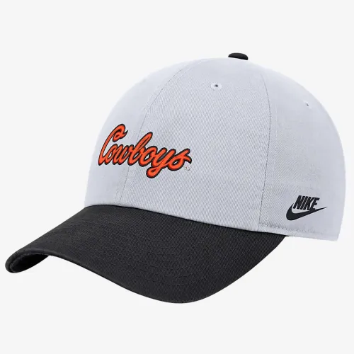 Oklahoma State Nike College Campus Cap цвет белый