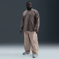 Nike Sportswear Premium Essentials чоловічі Long-Sleeve футболка колір сірий