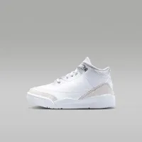 Nike Jordan 3 Retro Little дитячі Кросівки колір білий